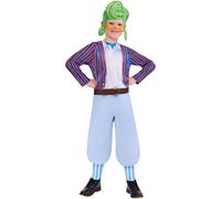 Rubies Disfraz oficial de Oompa Loompa para niños, talla 3-4 años