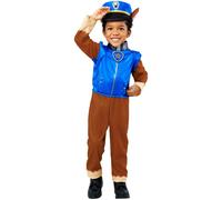 Rubie's Official Paw Patrol Chase Toddler Costume, Kids Fancy Dress 2-3 Years