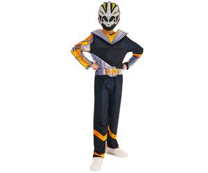 Rubie's Official Power Rangers Cosmic Fury Black Ranger Costume, Childrens Fancy