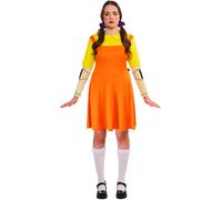 Rubies Official Squid Game Girl Doll Classic Costume, Adult Fancy Dress 14-16