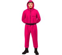 Rubies Official Squid Game Guard Classic Costume, Adult Fancy Dress Talla Única
