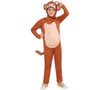 Rubies Official Storybook Monkey Childrens Costume, Kids Fancy Dress 3-4 Years