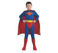 Rubie's Official Superman Child Costume, Kids Fancy Dress 8-10 Years