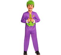 Rubies Official WB Joker Costume, Kids Fancy Dress size 7-8