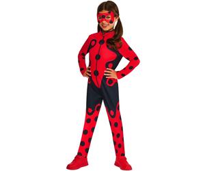 Rubies Official Zag America Miraculous Ladybug Child Costume, Kids Fancy Dress