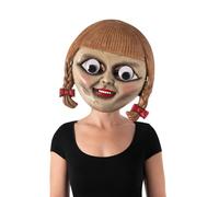 Rubies Oficial Annabelle Googly Eyes Mask, Halloween Horror Accesorio