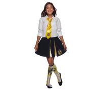 Rubies Oficial Harry Potter Hufflepuff - Corbata de lujo, accesorio para disfraz para adultos y niños, talla única para 6 años
