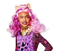 Rubies Peluca Clawdeen para niñas, talla Standard. Oficial Monster High, para Carnaval, Navidad, Cumpleaños, Fiestas y Halloween.