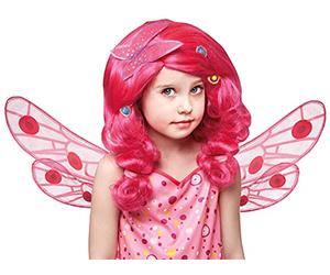 Rubies Peluca oficial de Mia & Me para niños, accesorio para disfraz de Halloween, color rosa
