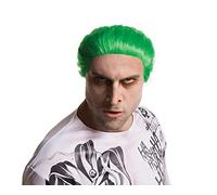 Rubie's Official The Joker's Wig Mens Fancy Dress Halloween Villain Suicide Squa