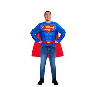 Rubies Rubes - Camiseta oficial de DC Comics Superman para adultos, talla M-L