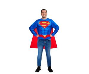 Rubies Rubes - Camiseta oficial de DC Comics Superman para adultos, talla M-L
