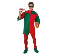 Rubies-Men's Economy Elf Tunic, Multicolor, One Size Elfo, color (as seen), talla única (Rubie's 26016)