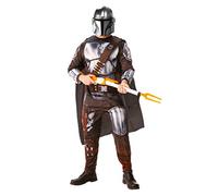 Rubies- Rubie'S Official Disney Star Wars The Mandalorian Adult Costume, Mens Fancy Dress, Size Standard Disfraces, Multicolor, Extra Large (300930-XL)