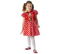 Rubies`s - Disfraz Infantil de Minnie Mouse clásico, Color Rojo (881243-S)