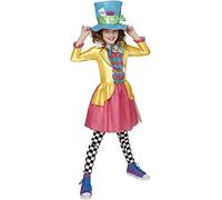 Rubies 's oficial para niña de Disney Alicia en el país de las maravillas Mad Hatter disfraz - grande - 7 - 8 años