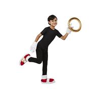 Rubies Set Accesorios Sonic para niños y niñas, incluye guantes, anillo y cubrebotas, Oficial Sonic Sega para Halloween, Carnaval, Navidad y cumpleaños