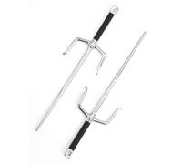 Rubies Set De Armas De Dagas Ninja Gemelas Plateadas BA300, Traje