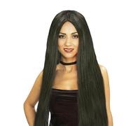 Rubie's Spain- Peluca Bruja Negra, Multicolor (74-1423SRB_8422971142312)