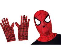 RUBIES SPIDER-MAN - Marvel oficial - Kit de accesorios para disfraz infantil - Spider-Man con pasamontañas + guantes