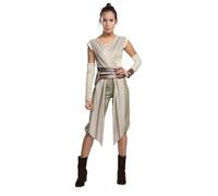 Rubie's Star Wars Force Awakens Deluxe Rey Disfraz de mujer grande, (EE.UU. 14-16), BUST 40-42 pulgadas, cintura 35-98 pulgadas, INSEAM 80 pulgadas