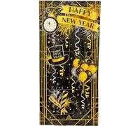 Rubie's Telón de Fondo de plástico para Fiesta de Año Nuevo, 5 x 5 pies