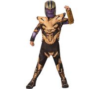 Rubies Thanos Disfraz Infantil Vengadores Endgame Completo Negro + Máscara