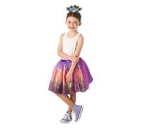 Rubie's - Tutú oficial de pavo real, disfraz de animal para niños, criaturas del bosque, talla única para niños aprox. 3 - 6 años , color/modelo surtido