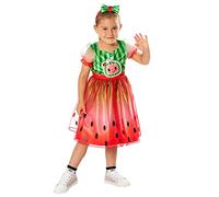Rubie's Vestido oficial de Moonbug Entertainment, CoComelon para niñas, disfraz infantil de 5 a 6 años, Halloween