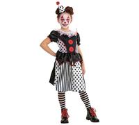Rubies Vestido oficial de payaso monocromático, disfraz para niños, talla de 3 a 4 años, Halloween