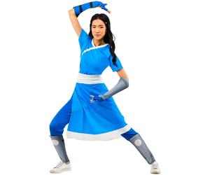 Rubie's womens Avatar: the Last Airbender Katara Costume Jumpsuit With Attached