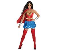 Mujer Oficial Wonder Woman Corsé Sexy Disfraz Superhéroe Marvel Disfraz