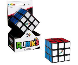 Rubik's Cubo Rubik Oficial 3x3 Rápido y Veloz Desafía tu Mente +8 años | Cubo Rubik Oficial Speed Cube 3x3 de alta velocidad. Giro suave y preciso para competir o aprender desde 8 años.