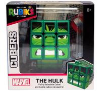 RUBIK'S - Hulk CUBERS - Cubo Rubik 3x3 - Rompecabezas Adulto - Juguetes Rompecabezas Antiestrés - 6071042 - Regalo Niño 8 años + - Juguetes Niños 8 Años +