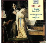 Rubinstein 5 sonatas for violin & piano (CD)