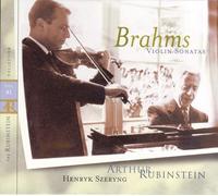 Rubinstein Arthur - Brahms: Sonate Per Violino