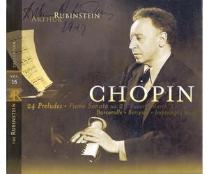 Rubinstein, Arthur - Rubinstein Collection, Vol. 16: Chopin: 24 Preludes, Berceuse, Barcarolle, Sonata No. 2 ("Funeral March"), Impromptu No.3