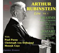 Rubinstein - Arthur Rubinstein Live, Vol.1: Brahms, Mozart, Chopin