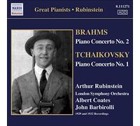 Rubinstein - Brahms : Concerto Pour Piano N°2 - Tchaikovski : Concerto Pour Piano N°1