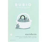 Cuaderno Aprendizaje RUBIO Escritura Modelo Nº 4