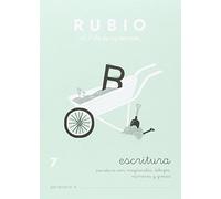 Rubio C-7 - Cuaderno caligrafía: Escritura 7 (Escritura RUBIO)