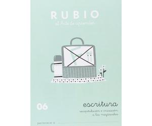 Rubio - Caligrafía Escolar - Recapitulación E Iniciación A Las Mayúsculas - Número 6