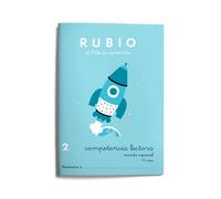 Rubio Cuaderno Mundo Espacial Competencia Lectora para Niños - Entrenamiento Lectura Comprensiva y Ejercicios