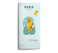Cuaderno Little English RUBIO + 3 years para aprender Inglés | Incluye Audios descargables con QR | A4 40 páginas