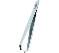 Rubis Pinzas de cangrejo acodadas - pinzas de cejas para arrancar las cejas en ángulo, punta recta