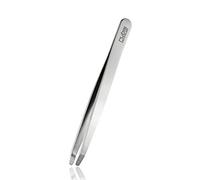 Rubis Pinzas redondas de seguridad, pinzas redondeadas suaves para depilar las cejas, punta redonda