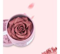 Rubor de flores 3D On The Glow Rose Petal Blushs - Flores artificiales 3.5 g | Agradable fragancia floral maquillaje colorete día a noche | Belleza elegante para viajes, preparación nupcial etapa