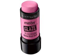 Rubor en barra Master Glaze Glisten de Maybelline New York Face Studio, Pink Fever, 0,24 onzas