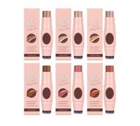 Rubor en Barra Multiusos de Doble Punta - Ligero, sin grumos, portátil, rubor y contorno para todos los tonos de piel, 7 g/0.25 oz (Brillo duradero)