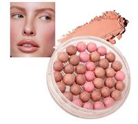 Rubor En Polvo - Maquillaje en Crema para Rostro | Colorete Facial De Alta Pigmentación Para Mujeres, Niñas, Familia, Compañeras De Trabajo, Adultas E Hijas